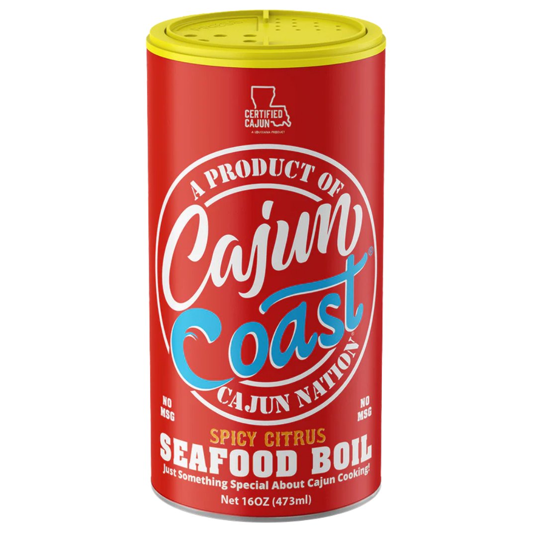 Cajun Coast Cajun Seafood Seasoning - Red Can