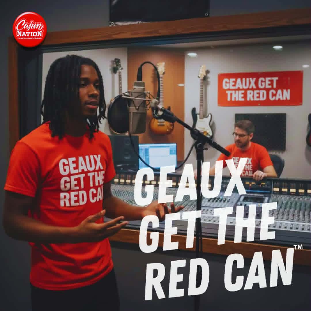 GEAUX GET THE RED CAN!