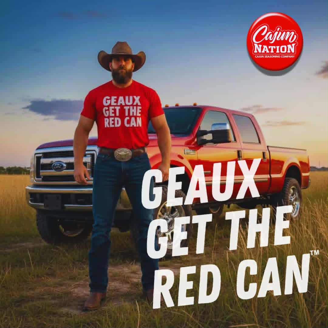 GEAUX GET THE RED CAN!