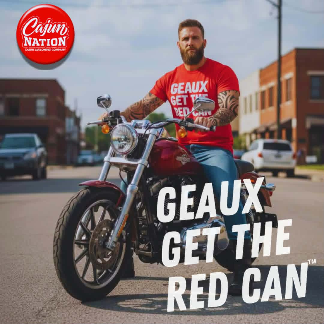 GEAUX GET THE RED CAN!