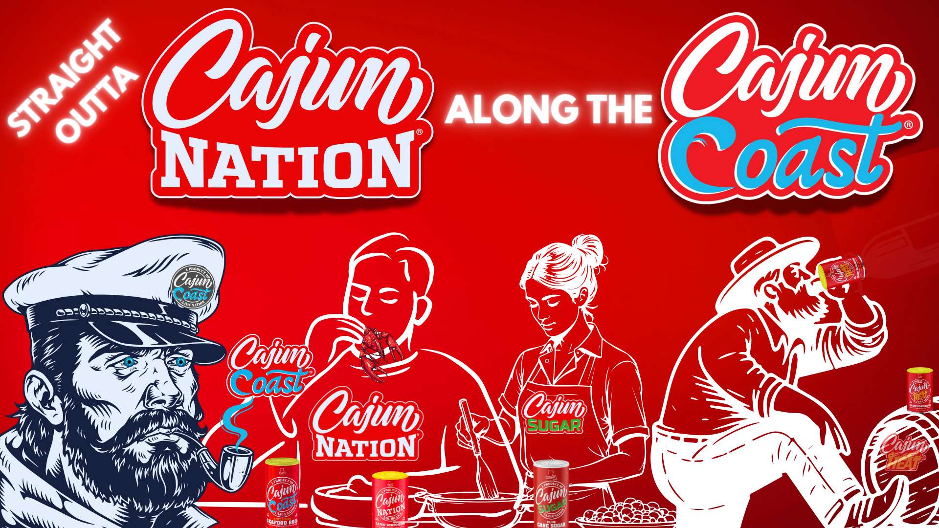 Cajun Nation along the Cajun Coast!