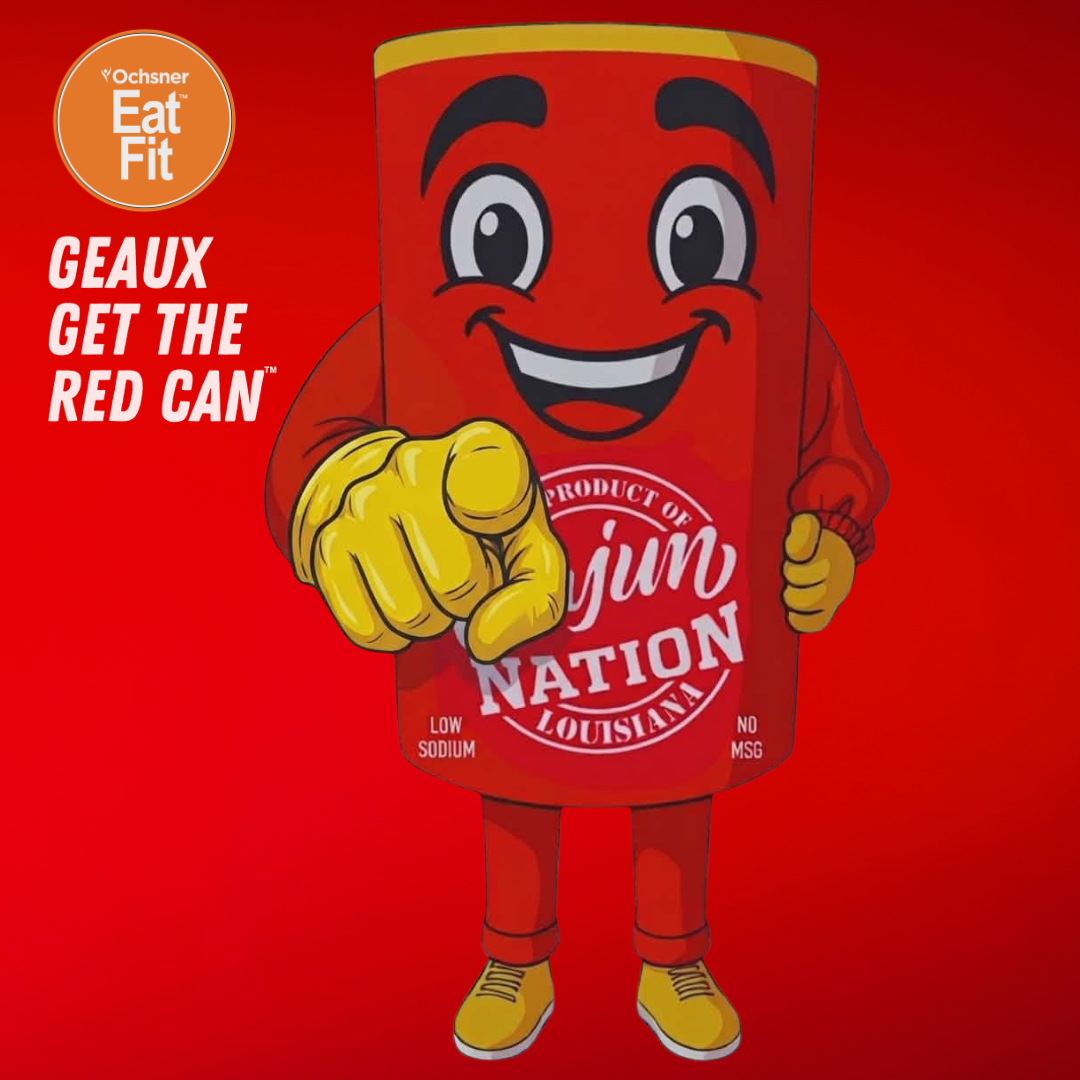 GEAUX GET THE RED CAN!

