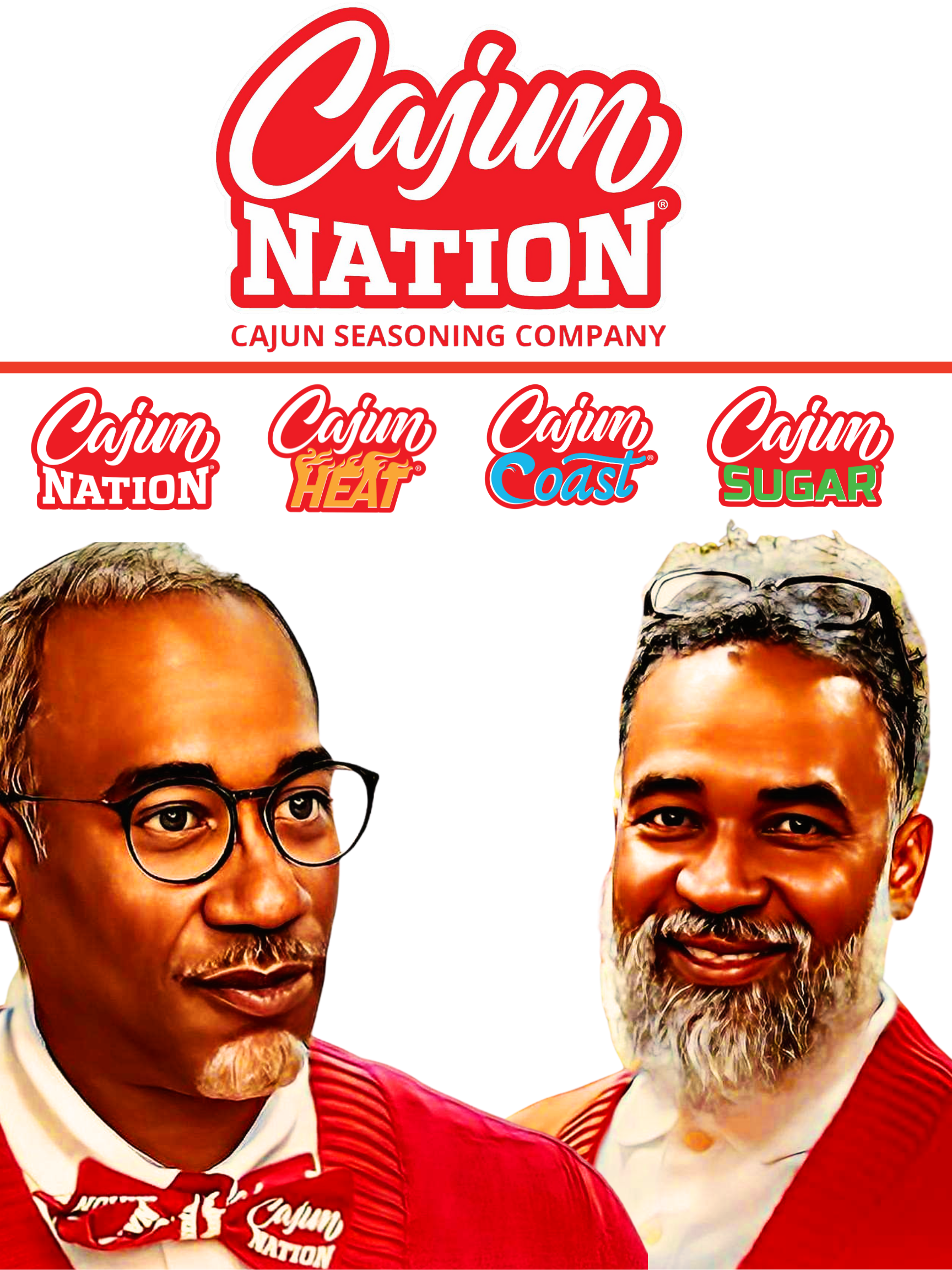 CAJUN NATION co-branding with the commUNITY in the fight against high blood pressure. GEAUX GET THE RED CAN! LOW SODIUM.🧂 NO MSG.🚫 GREAT FLAVOR.😋 CERTIFIED CAJUN.⚜️  #GeauxGetTheRedCan #CajunNationSeasoning #CajunNation #Cajun Heat #CajunCoast #CajunSugar #HomeChef #CajunCooking #CajunRecipes #Cajun #Cajuns #CajunSpices #CajunSeasoning, #Seasoning #Spices #Seafood Boil #HotSauce #ChowChow #GarlicPepper #Garlic #Pepper #Cajun Food #LowSodium #NoMSG #commUNITY