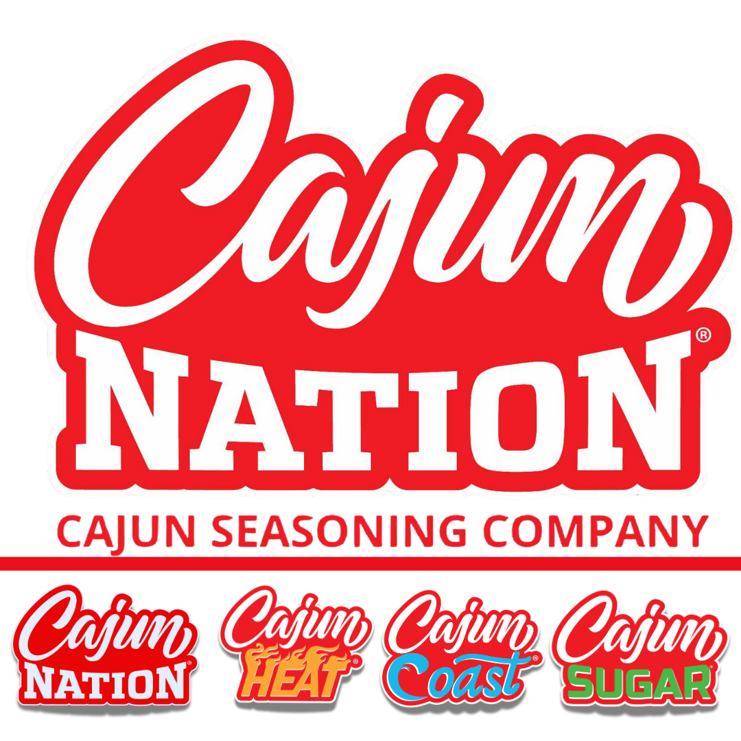 Cajun Nation Cajun Seasoning Company - Cajun Nation Red Can - Cajun Heat Red Can - Cajun Coast Red Can - Cajun Sugar Red Can - Geaux Get The Red Can 