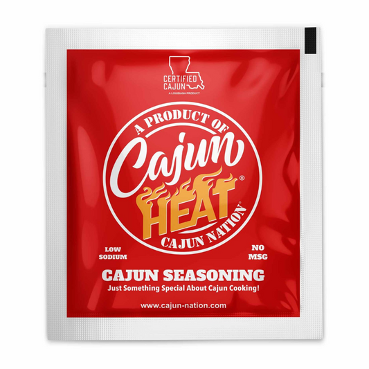Cajun Nation - Cajun Heat - Healthies - Low Sodium - No MSG - Packets