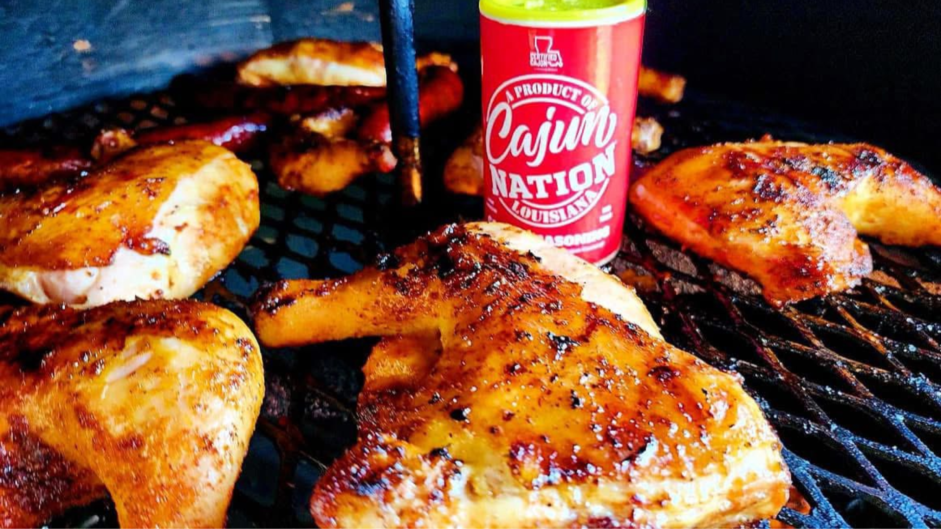 Cajun Nation - Barbeque - GEAUX GET THE RED CAN!