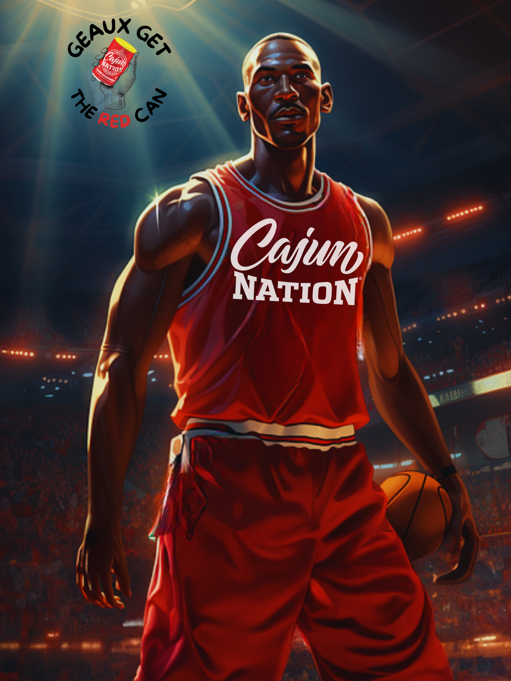 CAJUN NATION co-branding with the commUNITY in the fight against high blood pressure. GEAUX GET THE RED CAN! LOW SODIUM.🧂 NO MSG.🚫 GREAT FLAVOR.😋 CERTIFIED CAJUN.⚜️  #GeauxGetTheRedCan #CajunNationSeasoning #CajunNation #Cajun Heat #CajunCoast #CajunSugar #HomeChef #CajunCooking #CajunRecipes #Cajun #Cajuns #CajunSpices #CajunSeasoning, #Seasoning #Spices #Seafood Boil #HotSauce #ChowChow #GarlicPepper #Garlic #Pepper #Cajun Food #LowSodium #NoMSG #commUNITY #GeauxGetTheRedCan