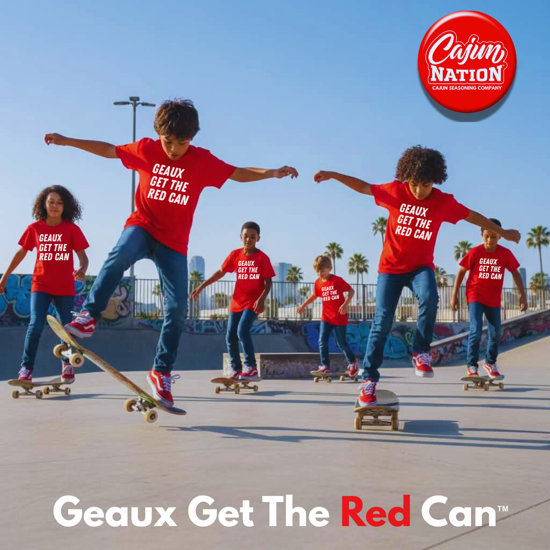 SKATERS GOT THE RED CAN