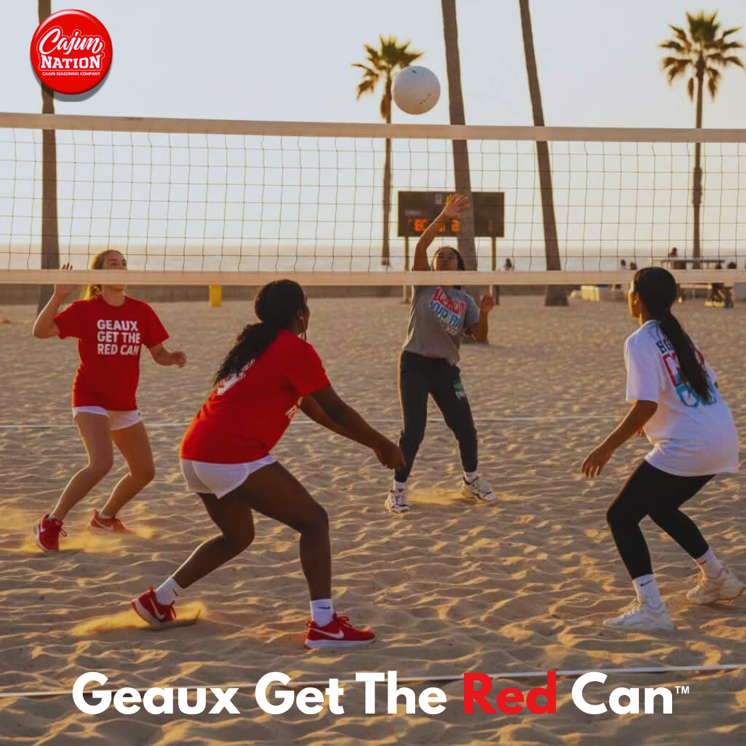 VOLLEYBALL GEAUX GET THE RED CAN