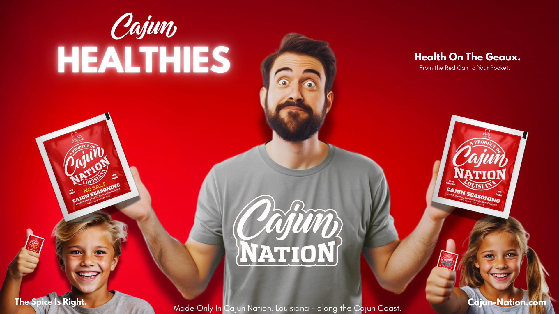 Kids Cajun Healthies
