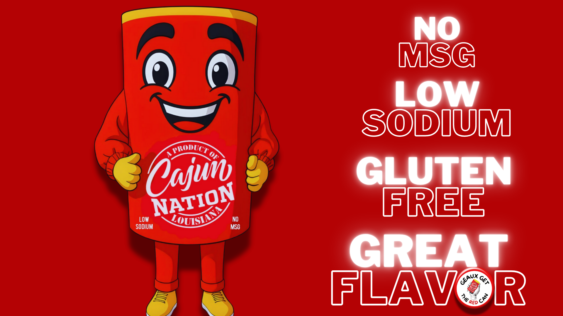 Cajun Nation Cajun Seasoning Low Sodium