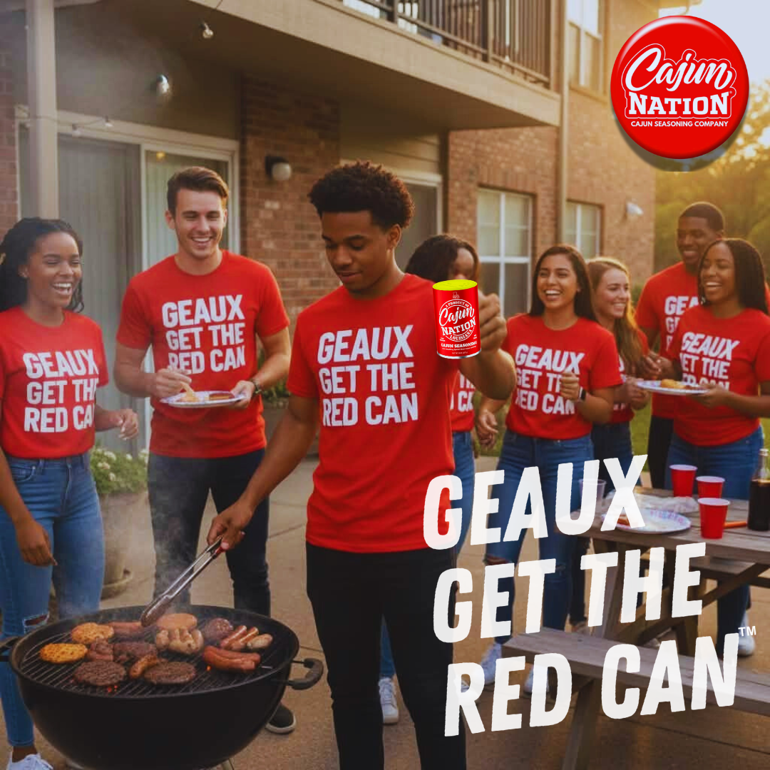 GEAUX GET THE RED CAN!