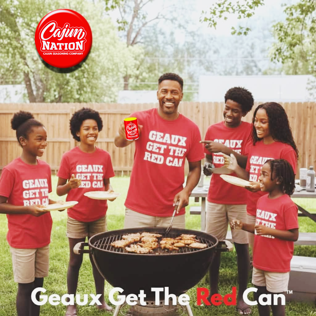 GEAUX GET THE RED CAN IN BACKYARD