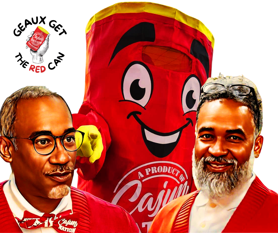 CAJUN NATION co-branding with the commUNITY in the fight against high blood pressure. GEAUX GET THE RED CAN! LOW SODIUM.🧂 NO MSG.🚫 GREAT FLAVOR.😋 CERTIFIED CAJUN.⚜️  #GeauxGetTheRedCan #CajunNationSeasoning #CajunNation #Cajun Heat #CajunCoast #CajunSugar #HomeChef #CajunCooking #CajunRecipes #Cajun #Cajuns #CajunSpices #CajunSeasoning, #Seasoning #Spices #Seafood Boil #HotSauce #ChowChow #GarlicPepper #Garlic #Pepper #Cajun Food #LowSodium #NoMSG #commUNITY