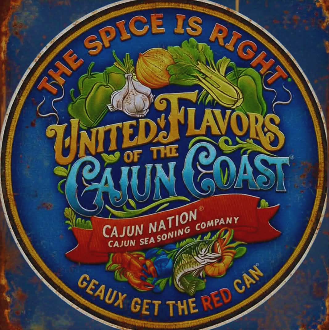 UNITED FLAVORS OF THE CAJUN COAST.....
