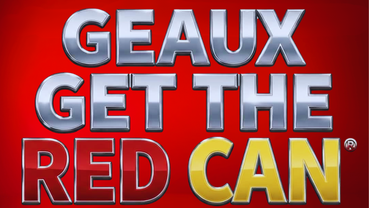 Load video: GEAUX GET THE RED CAN!!!!!