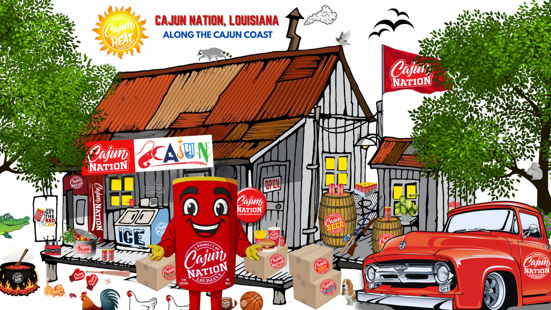 Cajun Nation, Louisiana along the Cajun  Coast! 🌶 🌊 