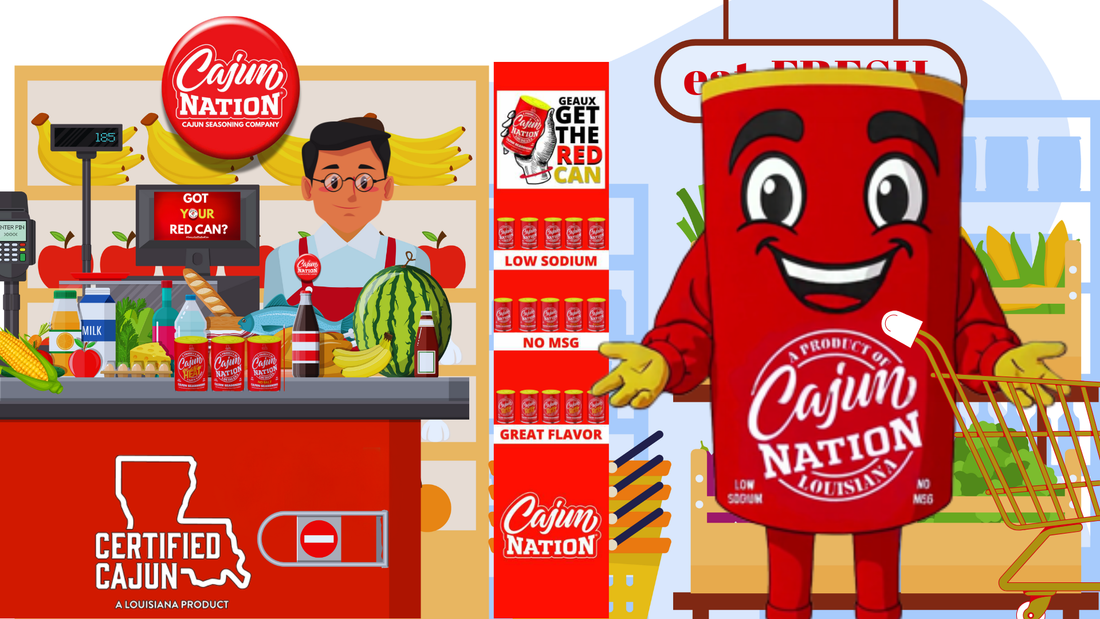 THE RED CAN MAN SHOPPING