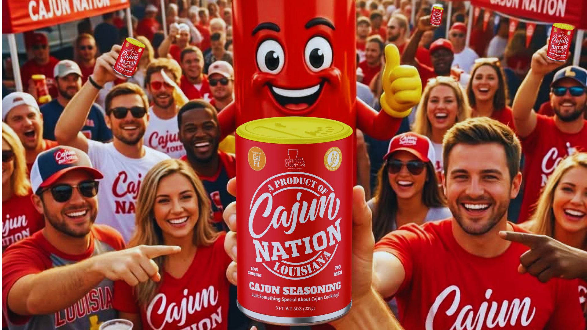 Load video: GEAUX GET THE RED CAN!!!!!
