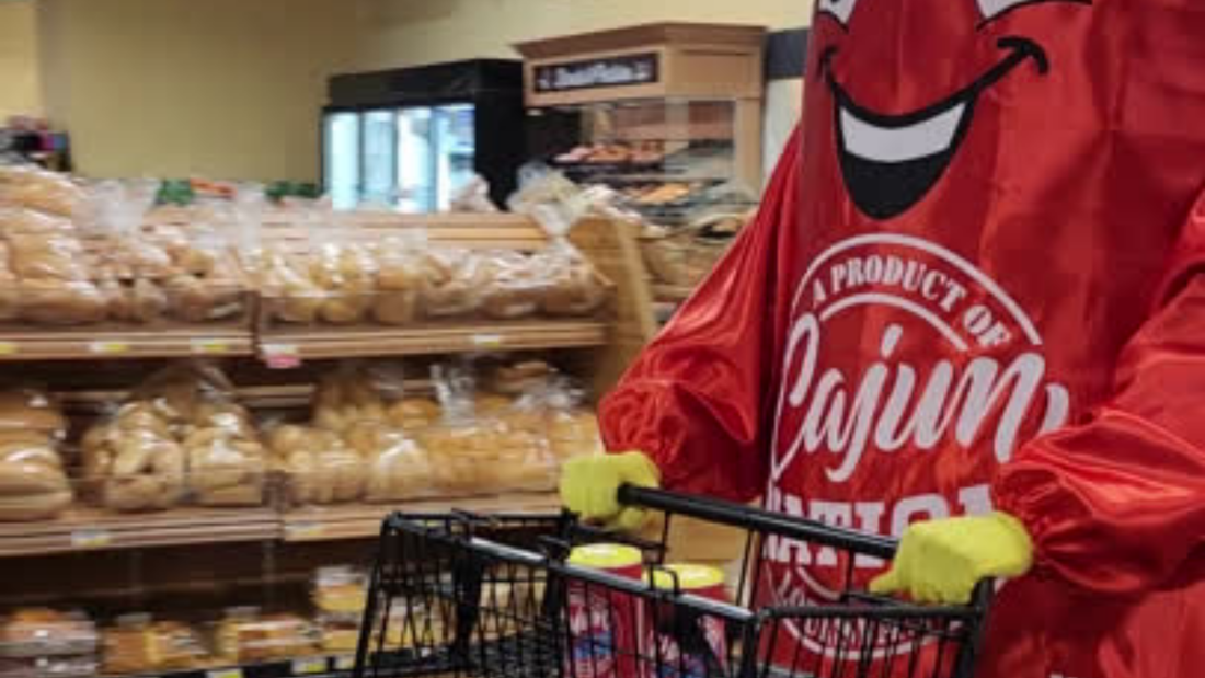 The Red Can Man shopping..!!!