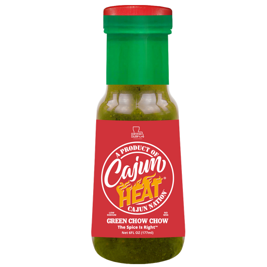 Cajun Nation - Cajun Heat - Green - Chow Chow - The Spice Is  Right.
