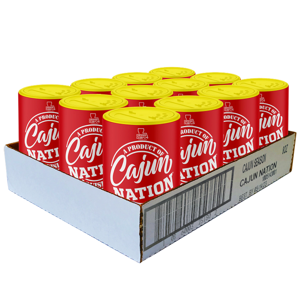 Cajun Nation Cajun Seasoning Low Sodium with No MSG and GlutenFree, 1